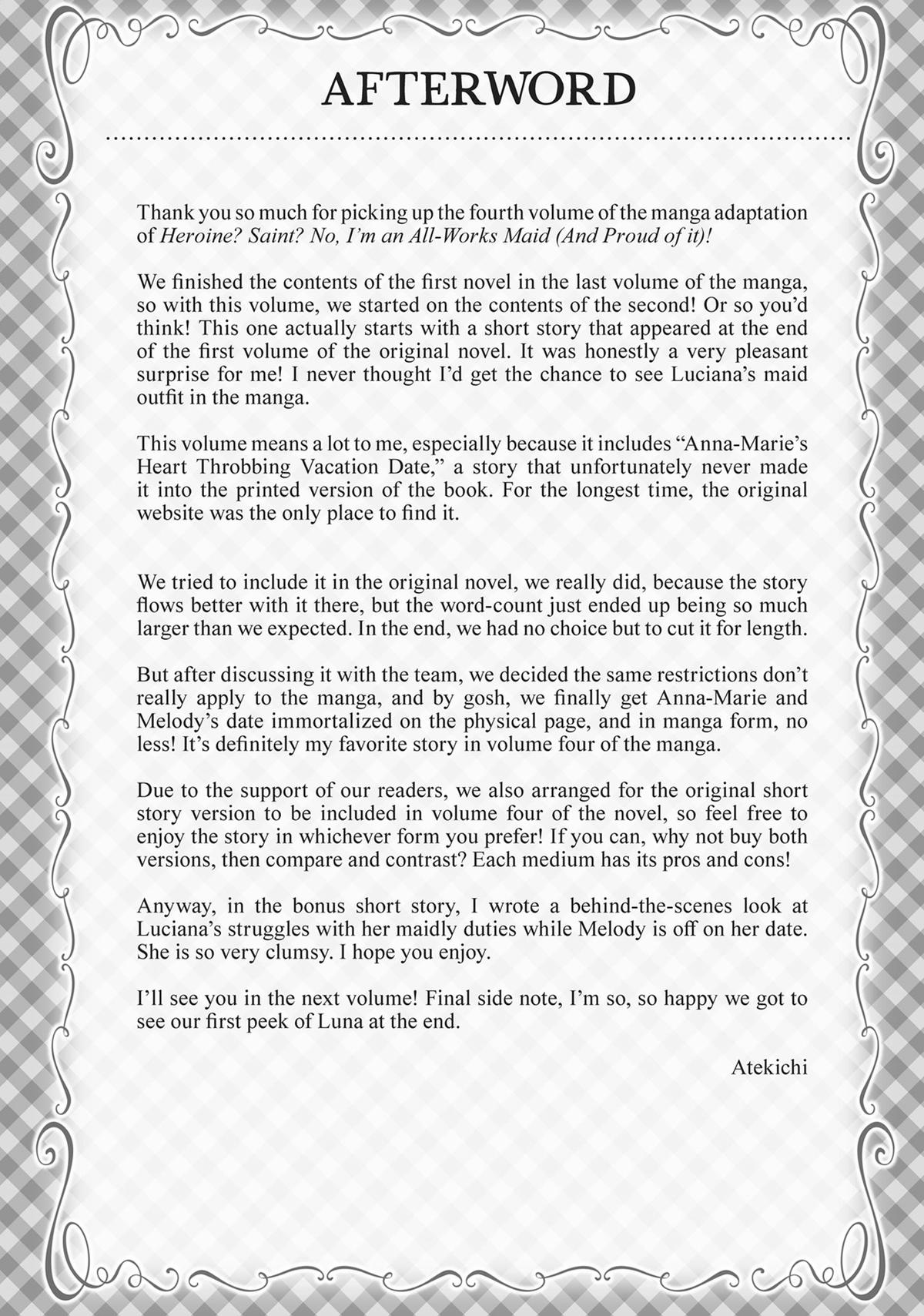 Heroine？ Saint？ No, I'm an All-Works Maid (And Proud of It)! Chapter 19.5 - Page 16