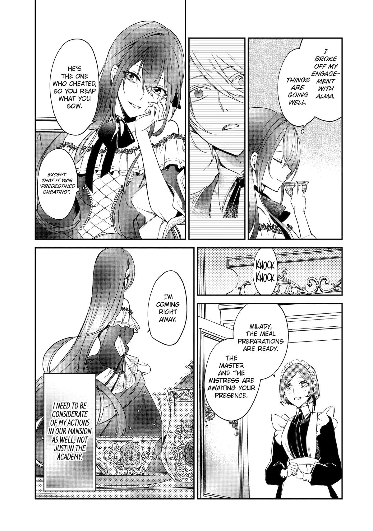 How a Country Girl Reincarnated as a Villainess Tries to Avoid a Bad Ending Chapter 3 - Page 9