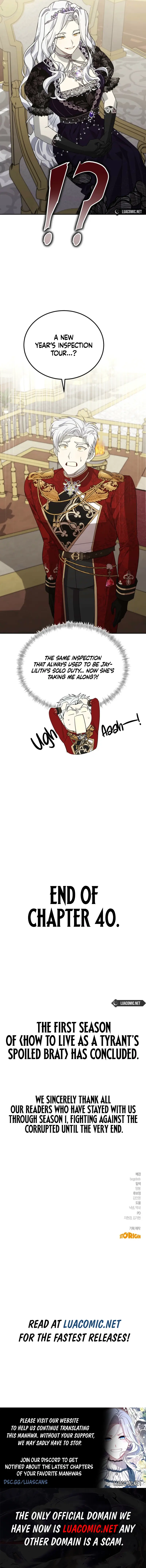 How to Live as a Tyrant’s Spoiled Brat Chapter 40 - Page 9