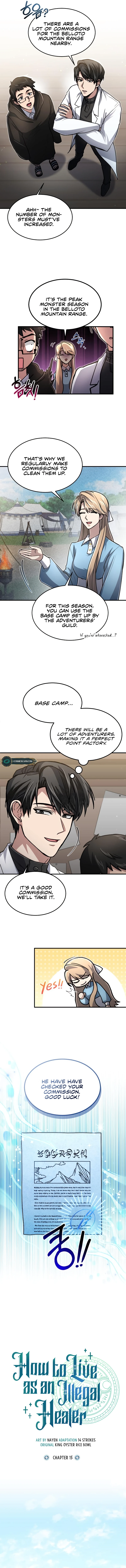 How to Live as an Illegal Healer Chapter 15 - Page 6