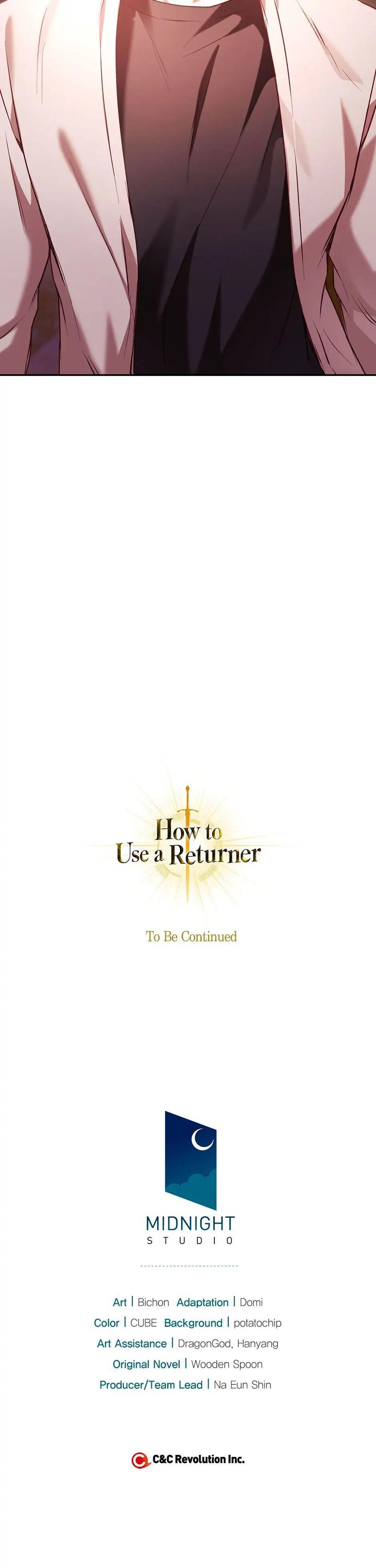 How to Use a Returner Chapter 7 - Page 38