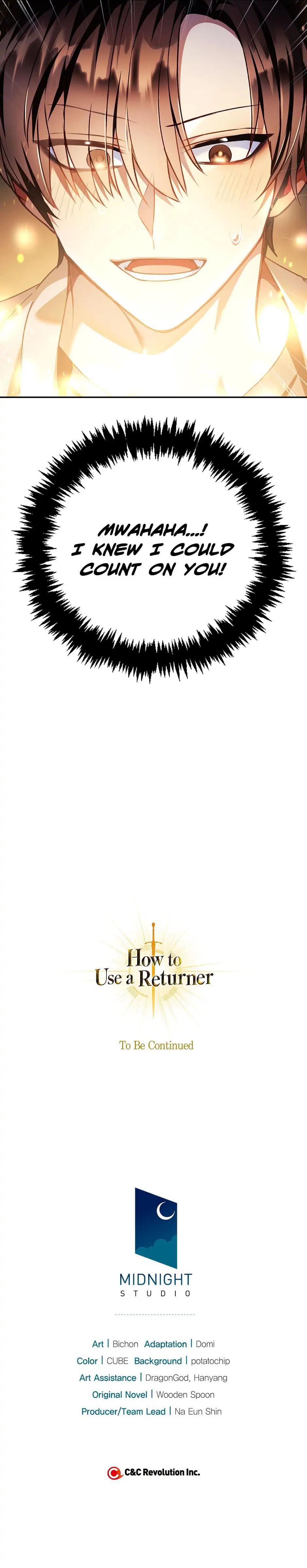 How to Use a Returner Chapter 19 - Page 28