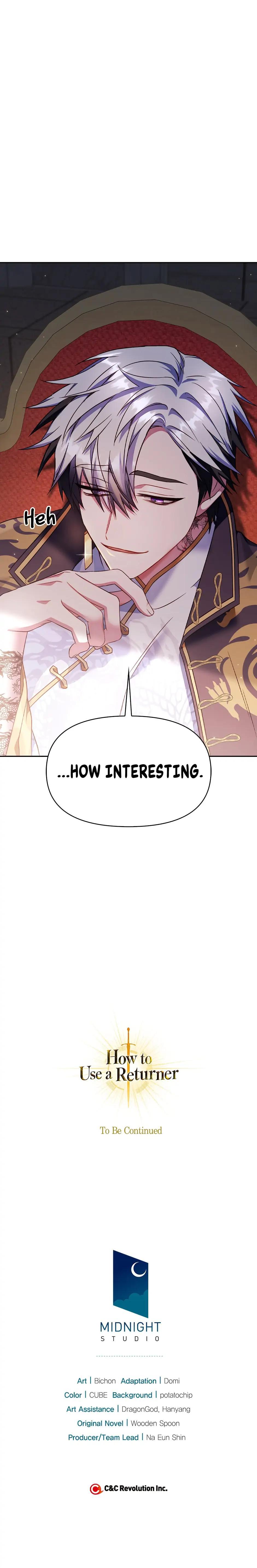 How to Use a Returner Chapter 32 - Page 39