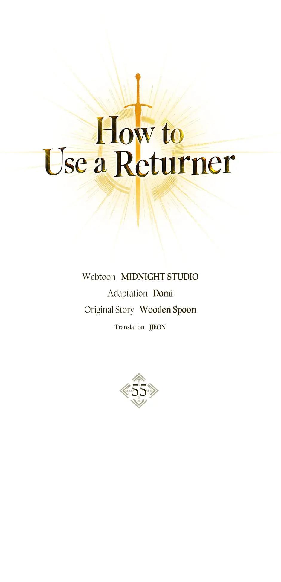 How to Use a Returner Chapter 55 - Page 32