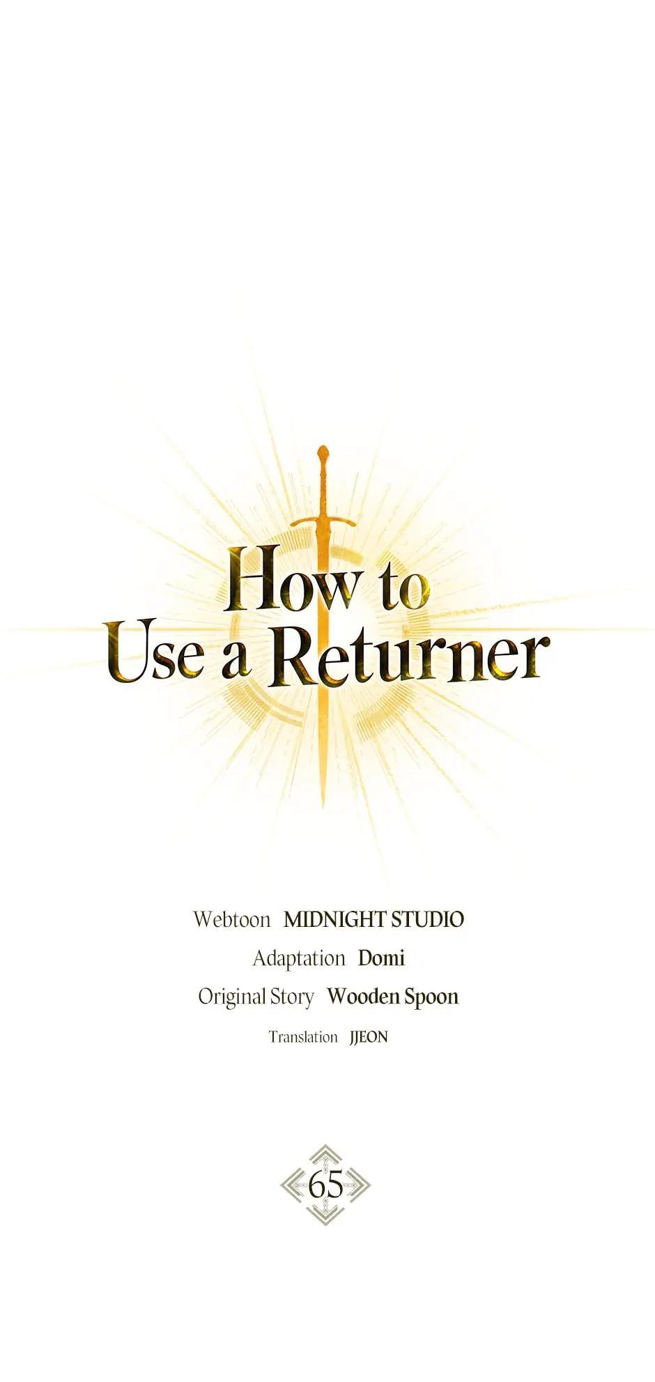 How to Use a Returner Chapter 65 - Page 31