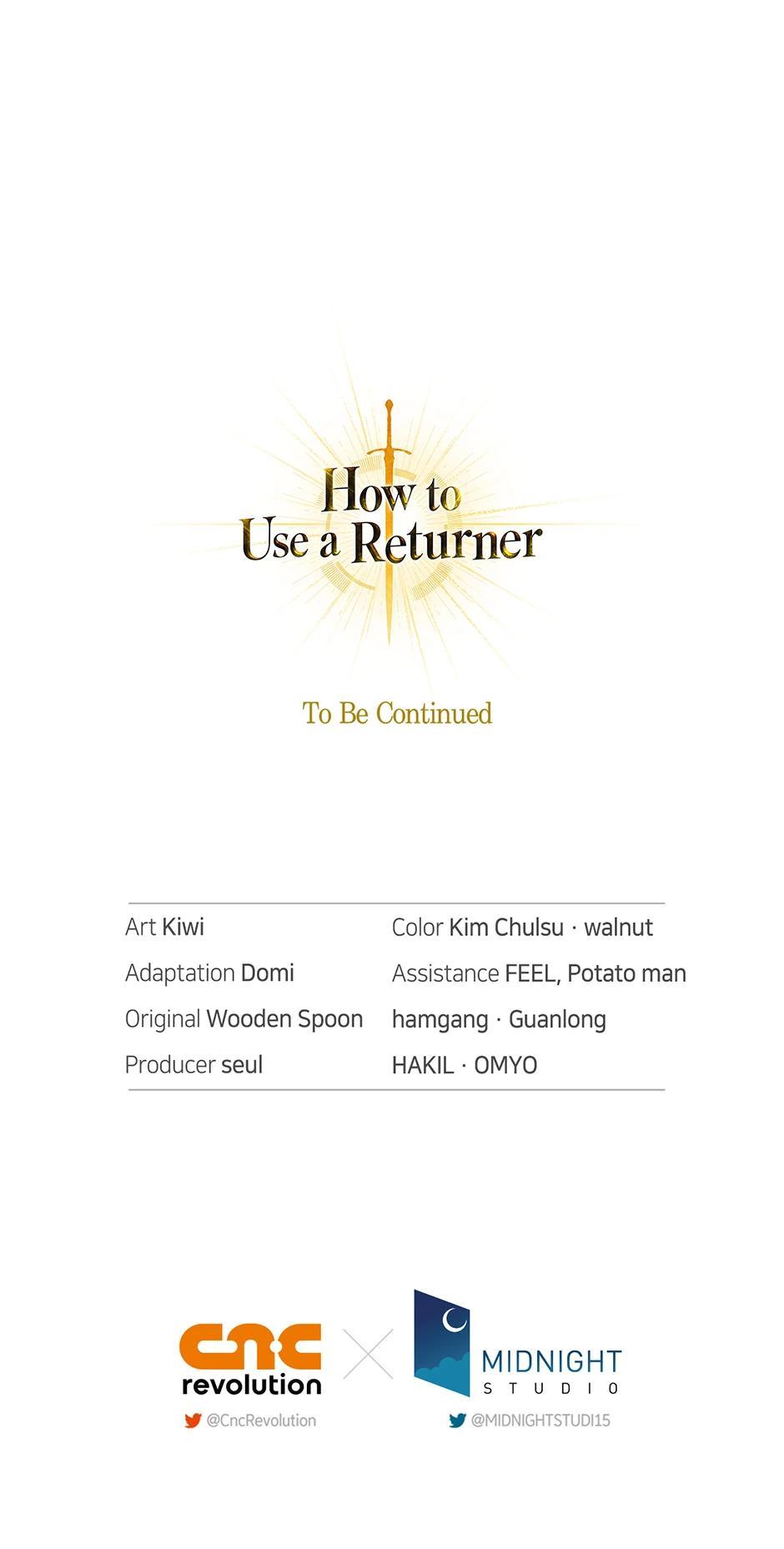 How to Use a Returner Chapter 107 - Page 109