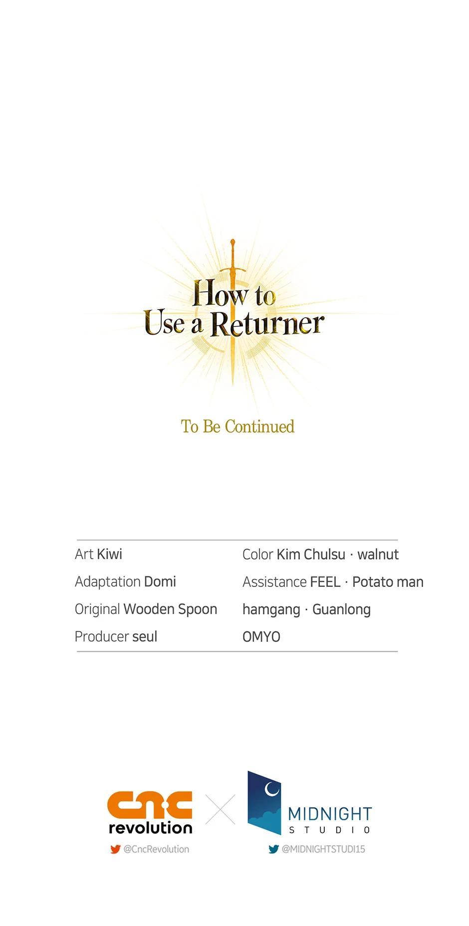 How to Use a Returner Chapter 114 - Page 131