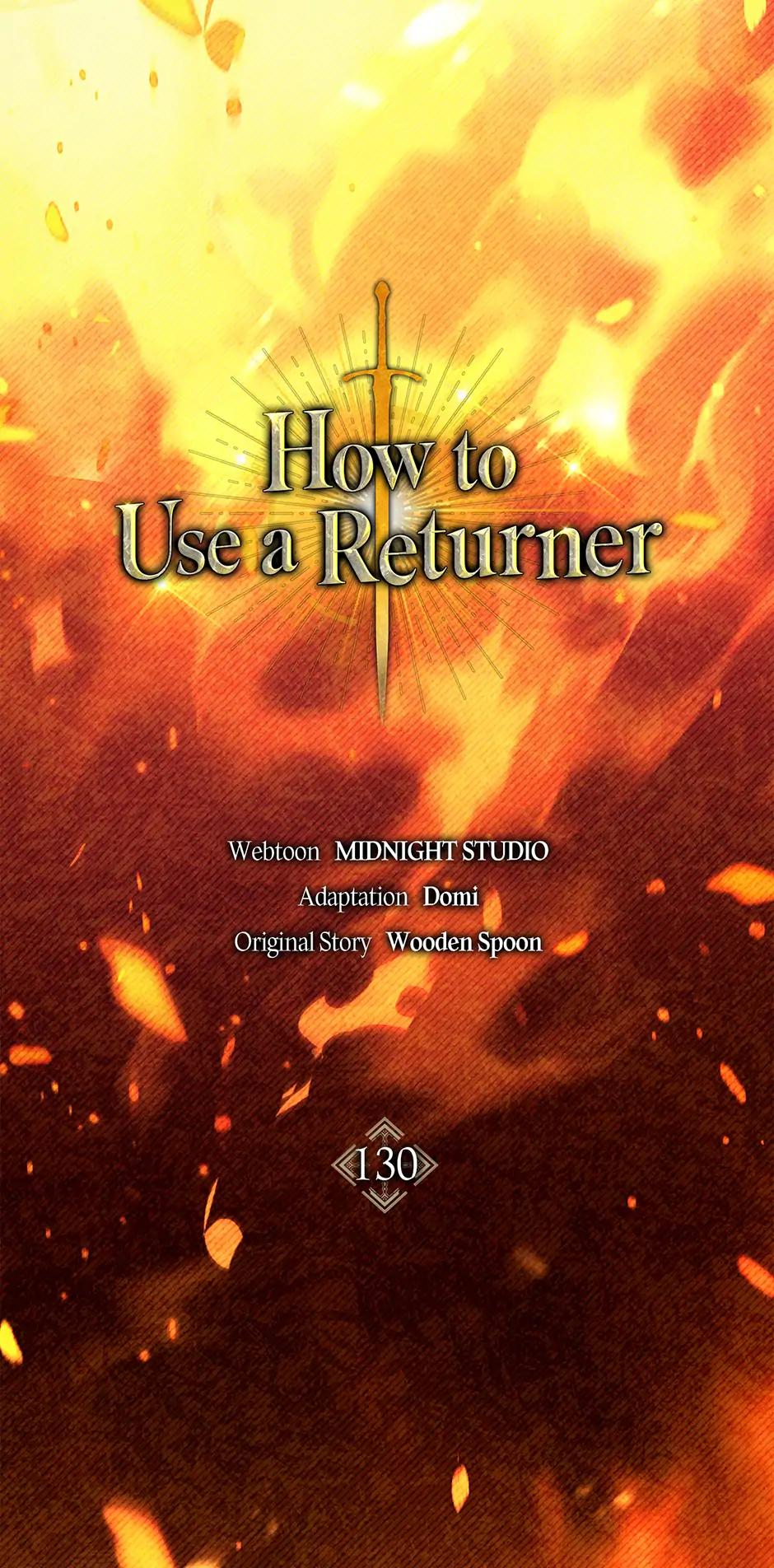 How to Use a Returner Chapter 130 - Page 36