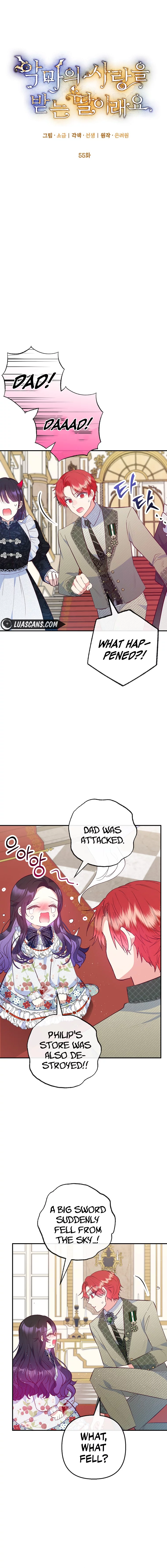 I Am A Daughter Loved By The Devil Chapter 55 - Page 8