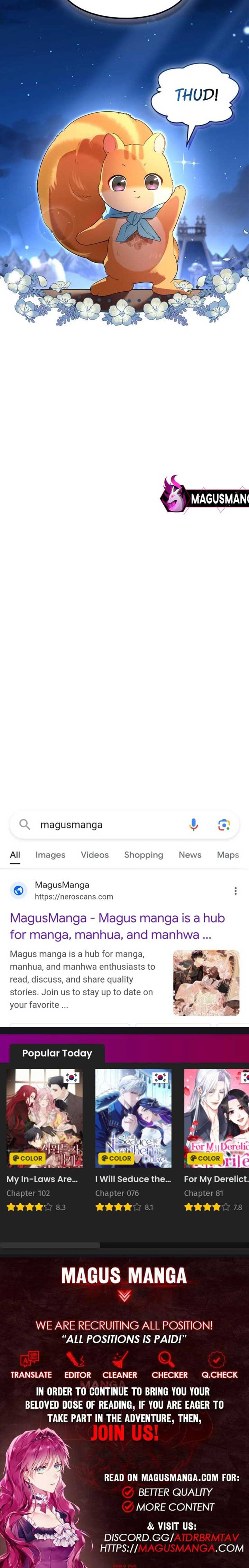 I Became A Squirrel Saving The Villain Chapter 1 - Page 8