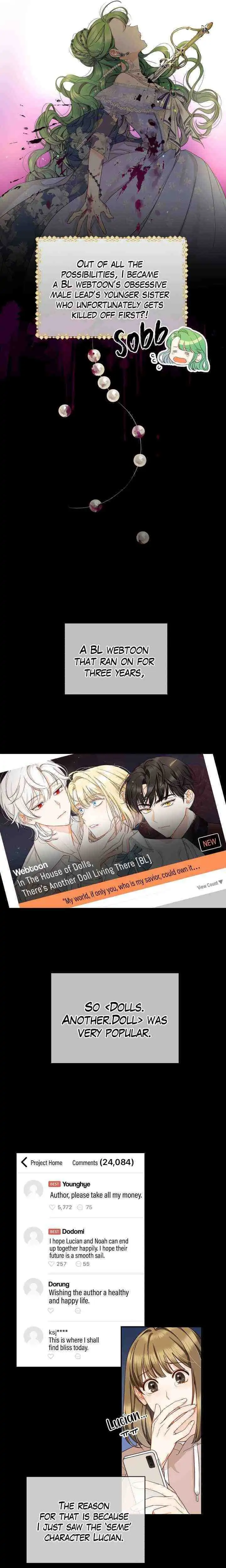 I Became the Younger Sister of a Regretful Obsessive Male Lead Chapter 0 - Page 5