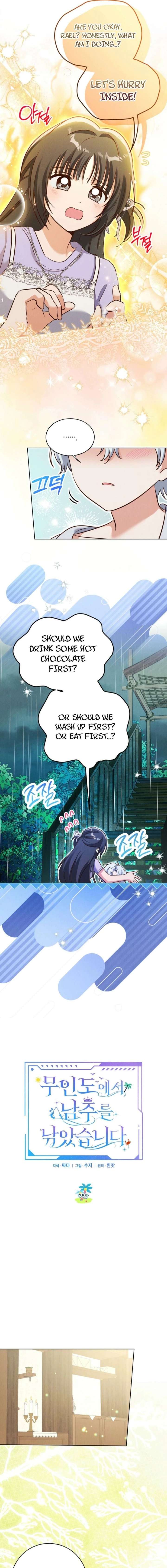 I Caught the Male Lead on a Deserted Island Chapter 35 - Page 7