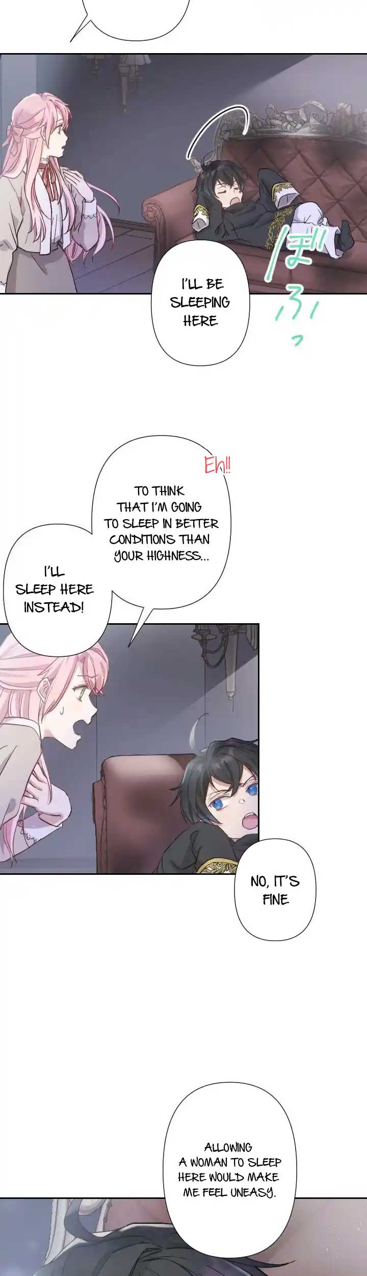 I ended up living with the cursed prince! Chapter 3 - Page 23