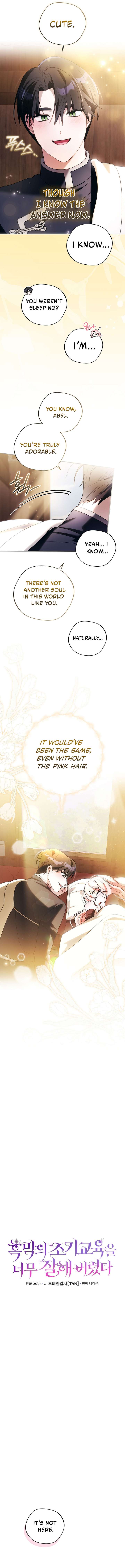 I Ended Up Training the Villain Too Well Too Early Chapter 53 - Page 5