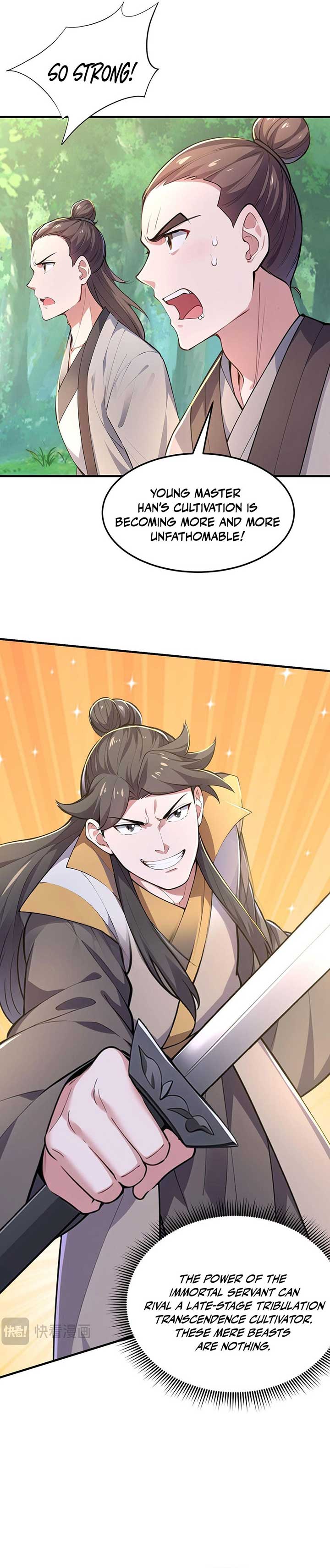 I Get Stronger Just by Lying down while My Apprentice Cultivates Chapter 64 - Page 6