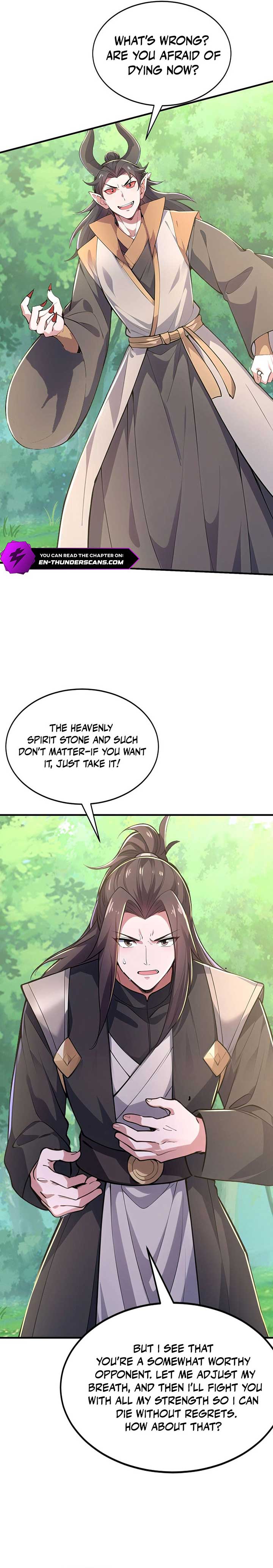 I Get Stronger Just by Lying down while My Apprentice Cultivates Chapter 64 - Page 24