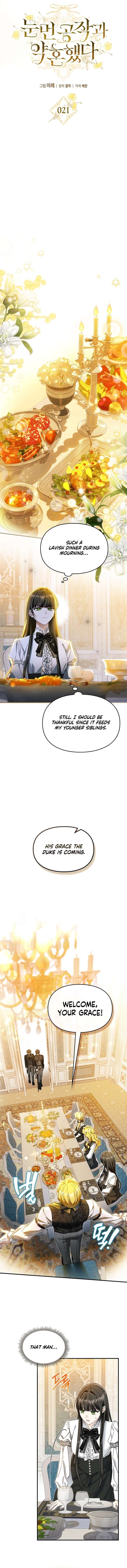 I Got Engaged To The Blind Duke Chapter 21 - Page 7