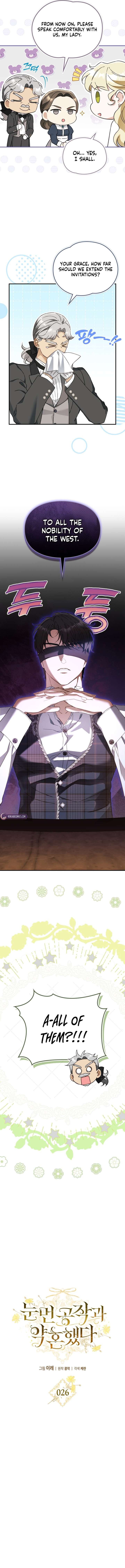 I Got Engaged To The Blind Duke Chapter 26 - Page 5