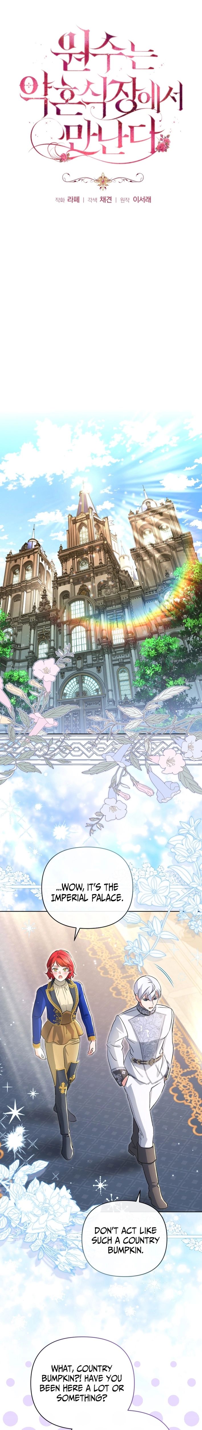 I Met My Enemy at the Engagement Party Chapter 25 - Page 8