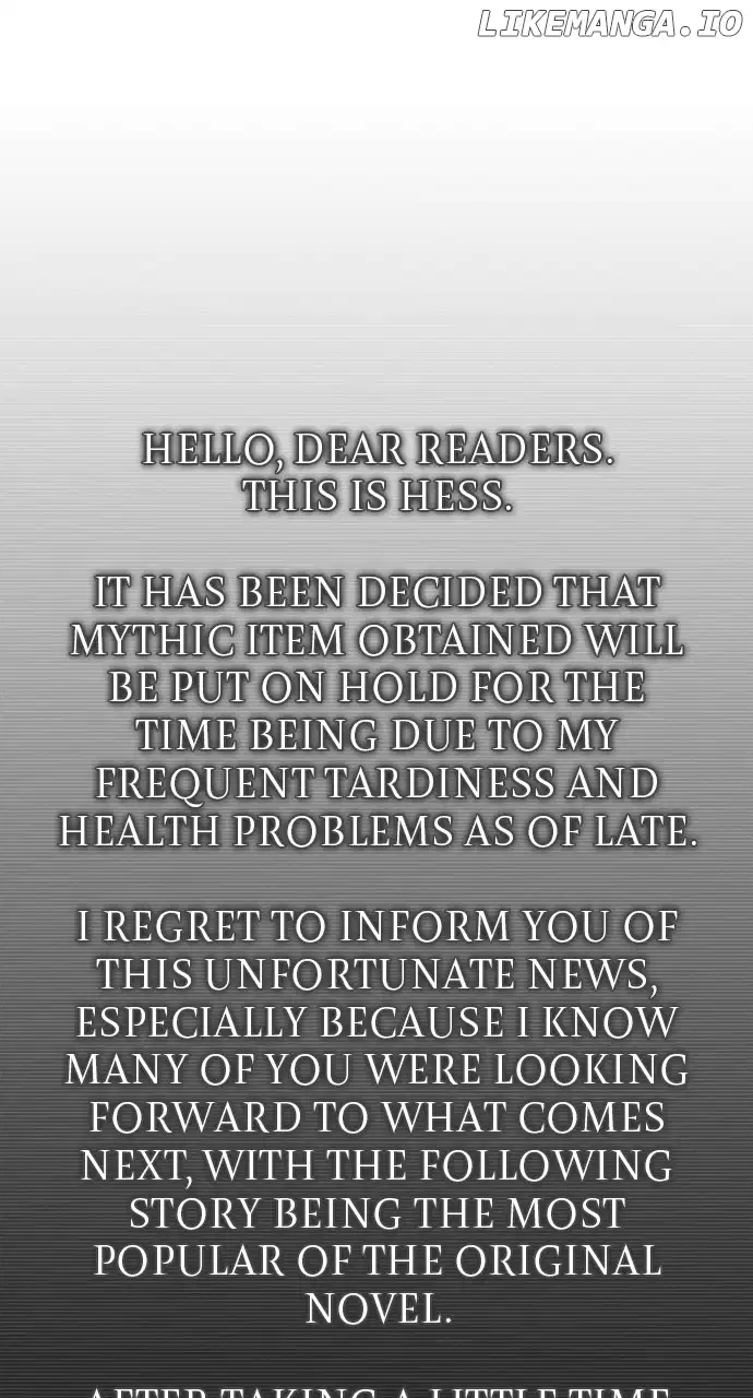 I Obtained a Mythic Item Chapter 108 - Page 125