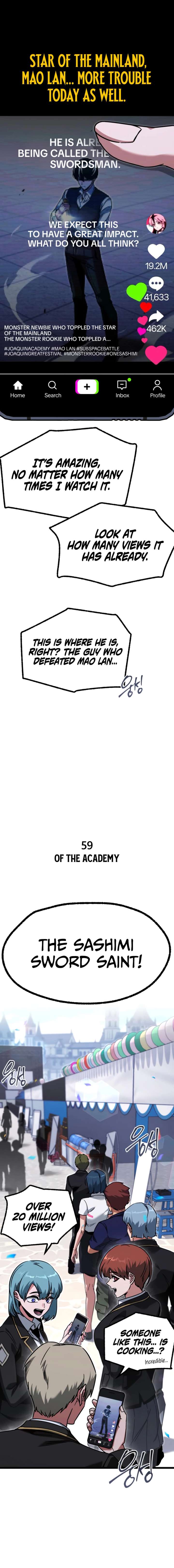 Conquering the Academy with Just a Sashimi Knife Chapter 59 - Page 7