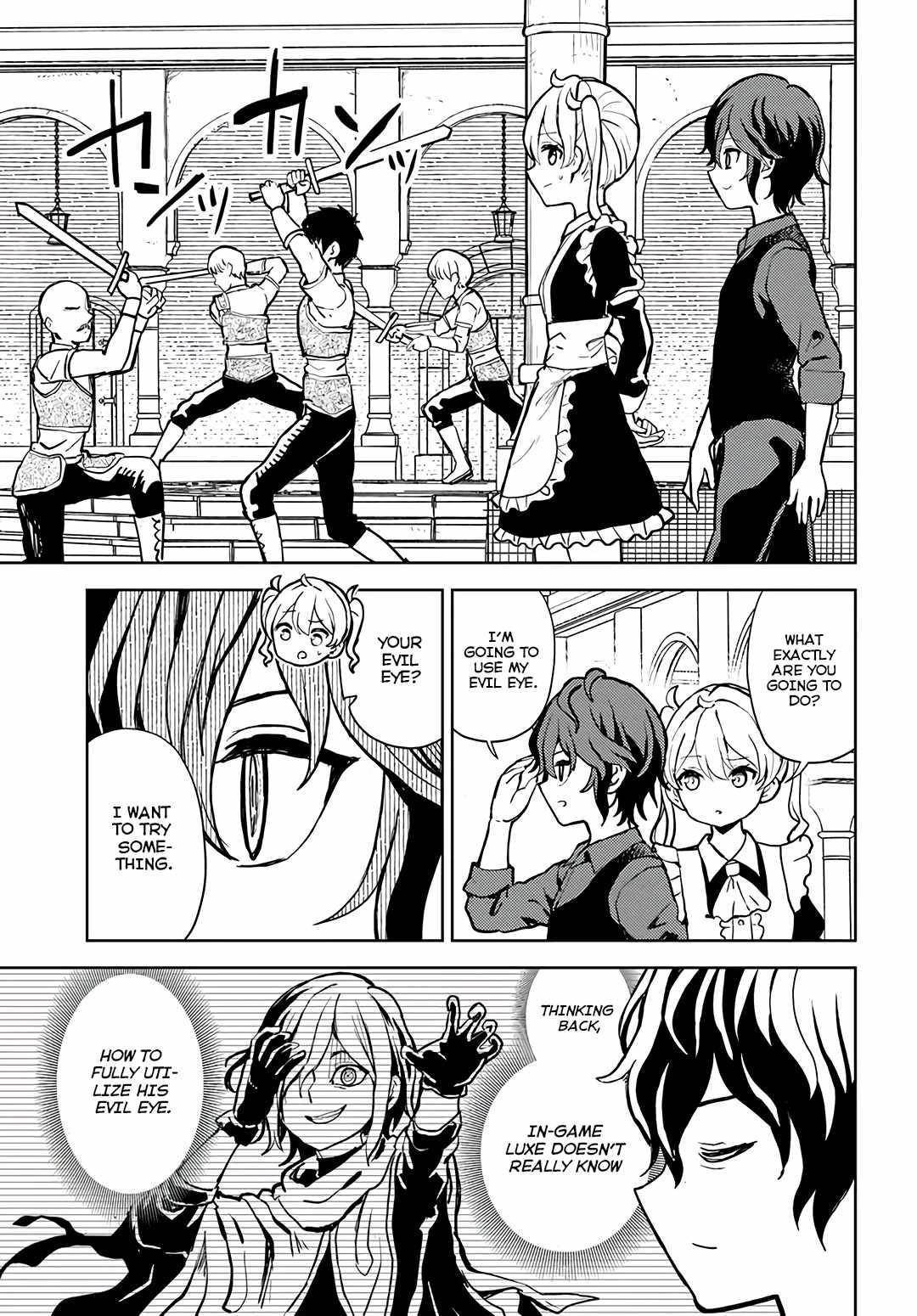 I Was Reincarnated as the Villain With Evil Eyes, so I Aim to Be a Mob Character Chapter 1 - Page 25