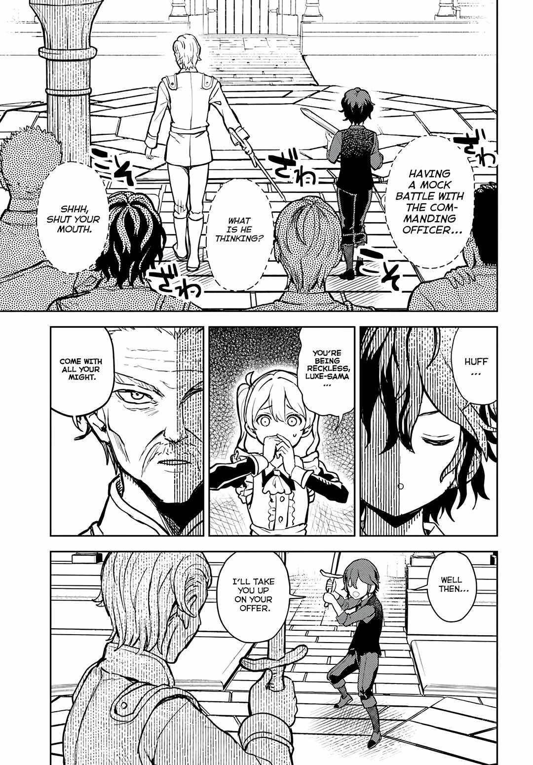 I Was Reincarnated as the Villain With Evil Eyes, so I Aim to Be a Mob Character Chapter 1 - Page 31