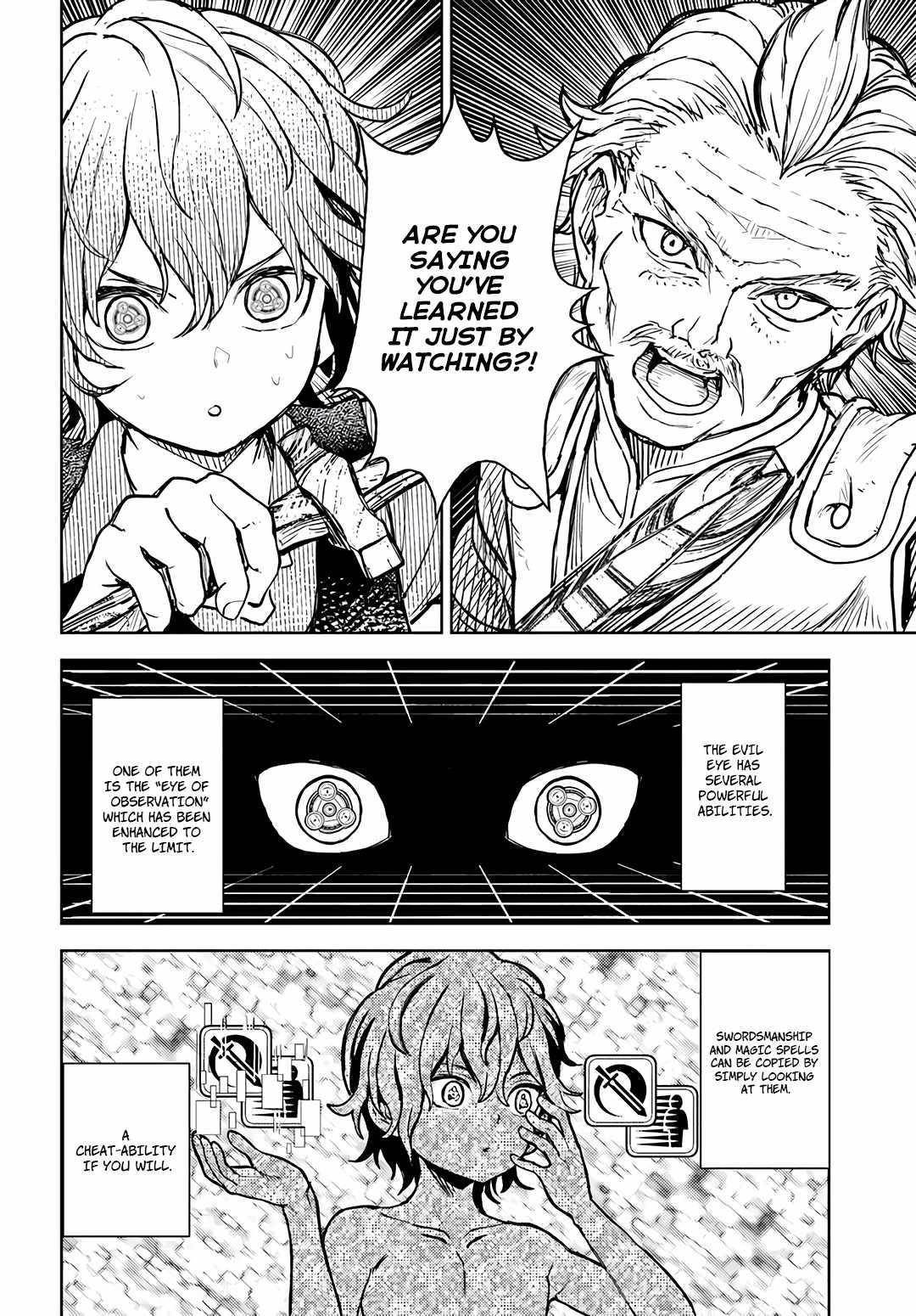 I Was Reincarnated as the Villain With Evil Eyes, so I Aim to Be a Mob Character Chapter 1 - Page 34