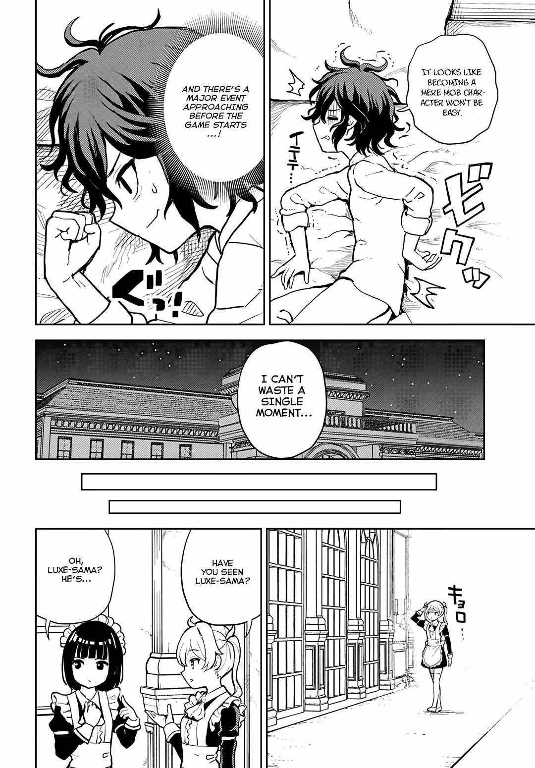 I Was Reincarnated as the Villain With Evil Eyes, so I Aim to Be a Mob Character Chapter 2.1 - Page 10