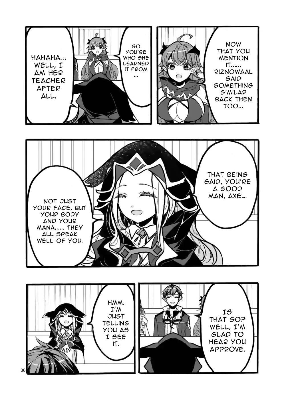 I went from the strongest job, Dragon Knight, to a beginner level job Chapter 41 - Page 36