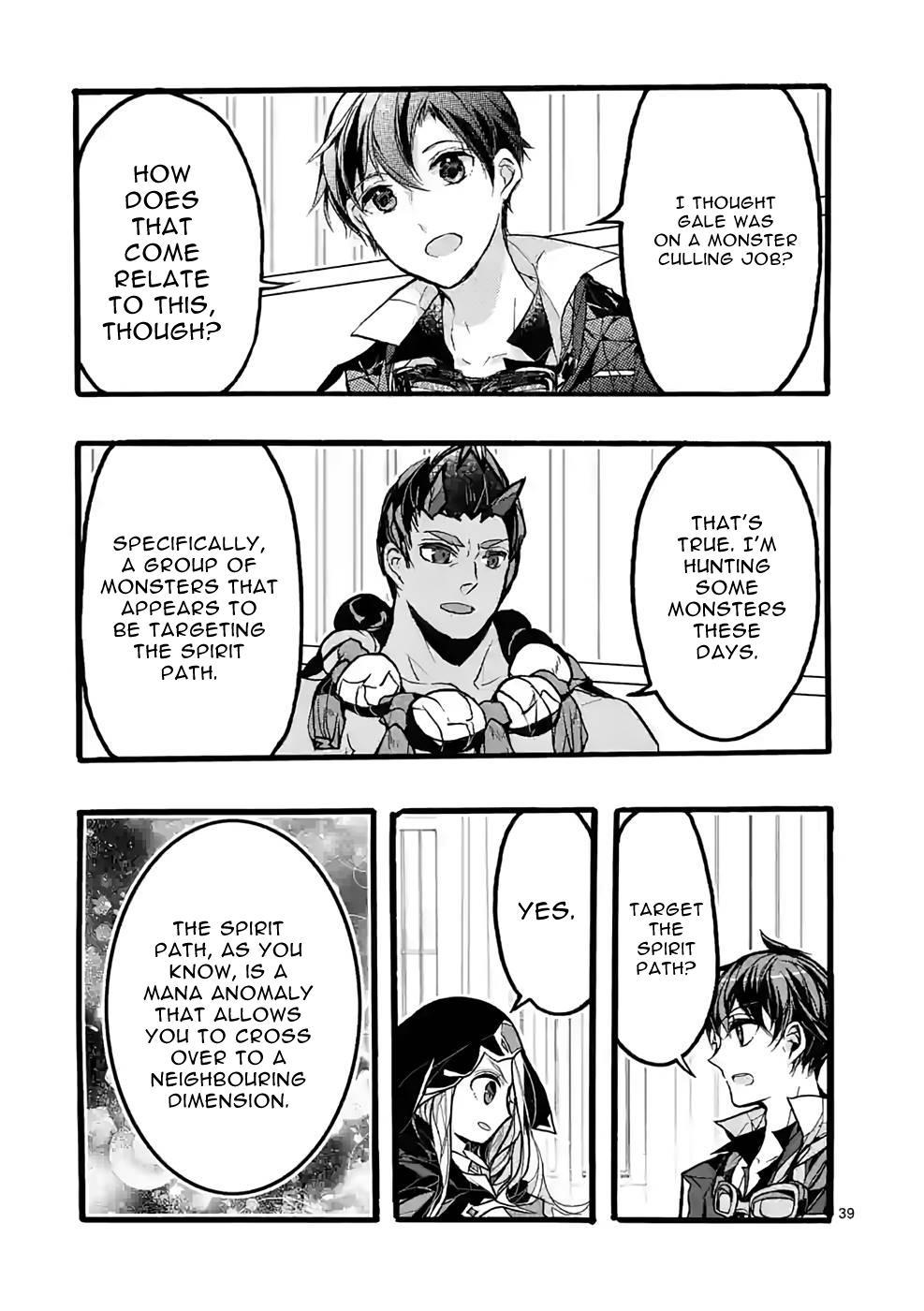 I went from the strongest job, Dragon Knight, to a beginner level job Chapter 42 - Page 37