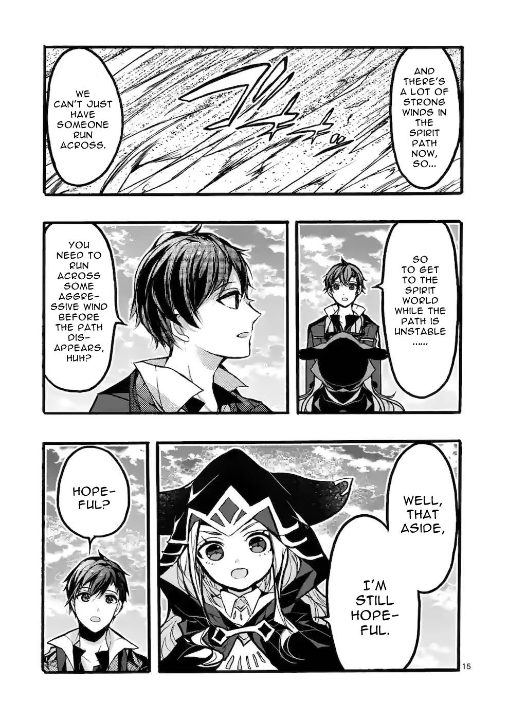 I went from the strongest job, Dragon Knight, to a beginner level job Chapter 43 - Page 15