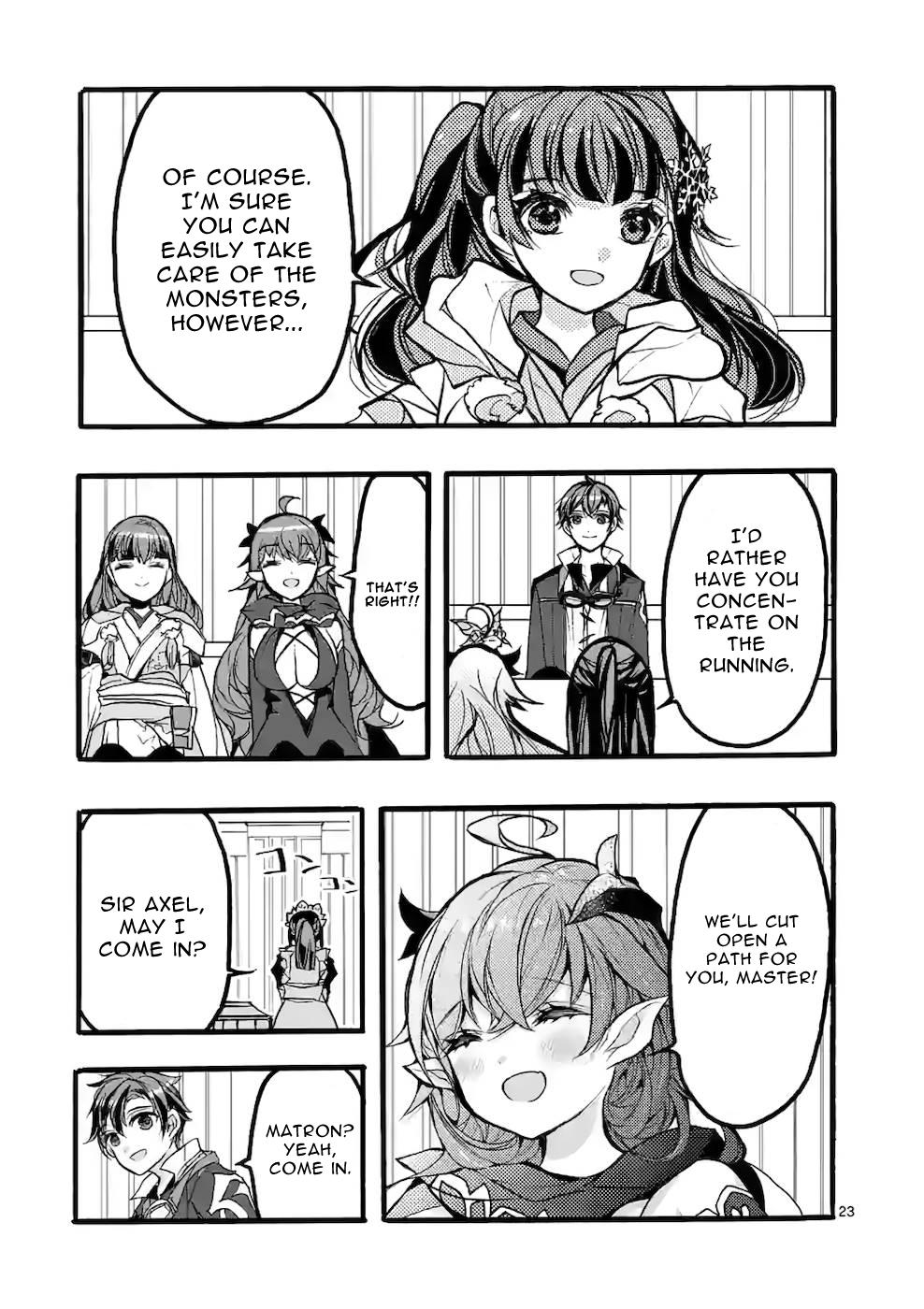 I went from the strongest job, Dragon Knight, to a beginner level job Chapter 43 - Page 23