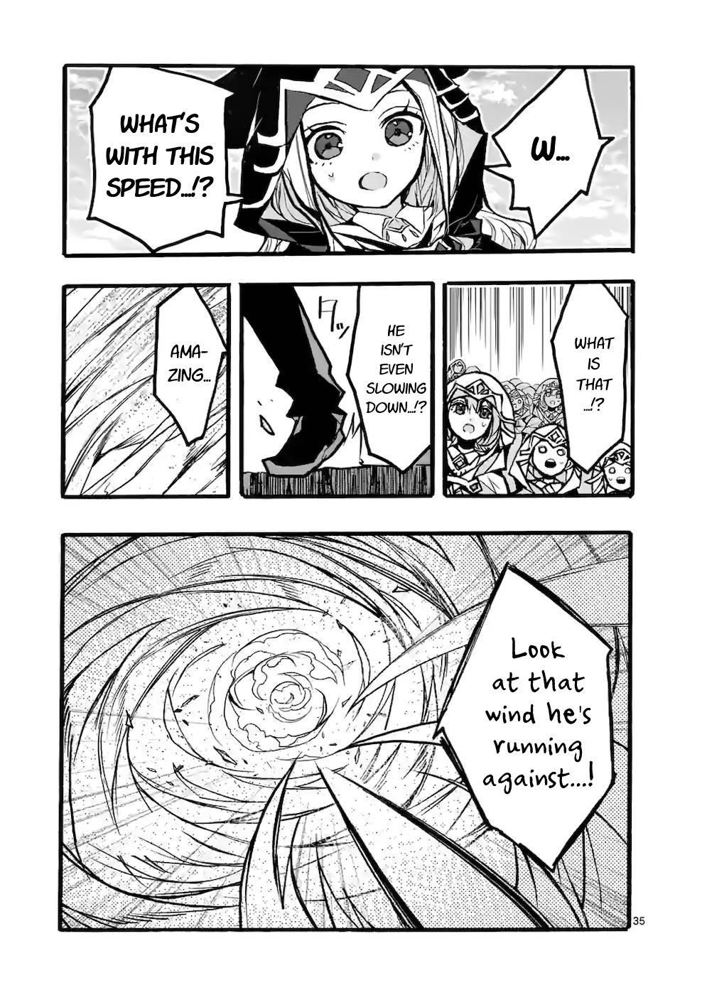 I went from the strongest job, Dragon Knight, to a beginner level job Chapter 43 - Page 35