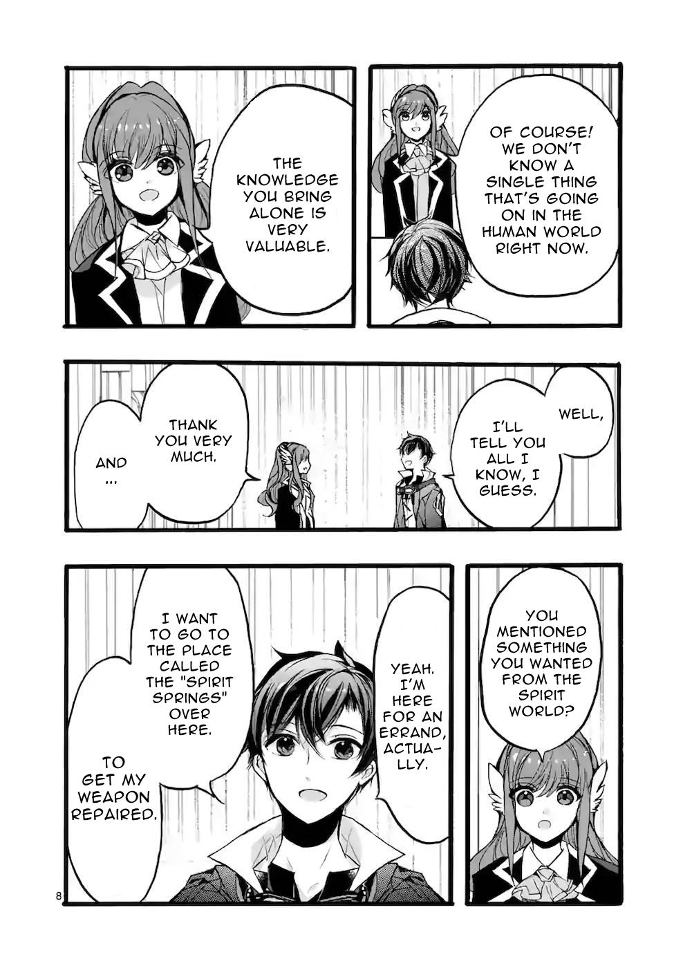 I went from the strongest job, Dragon Knight, to a beginner level job Chapter 44 - Page 8