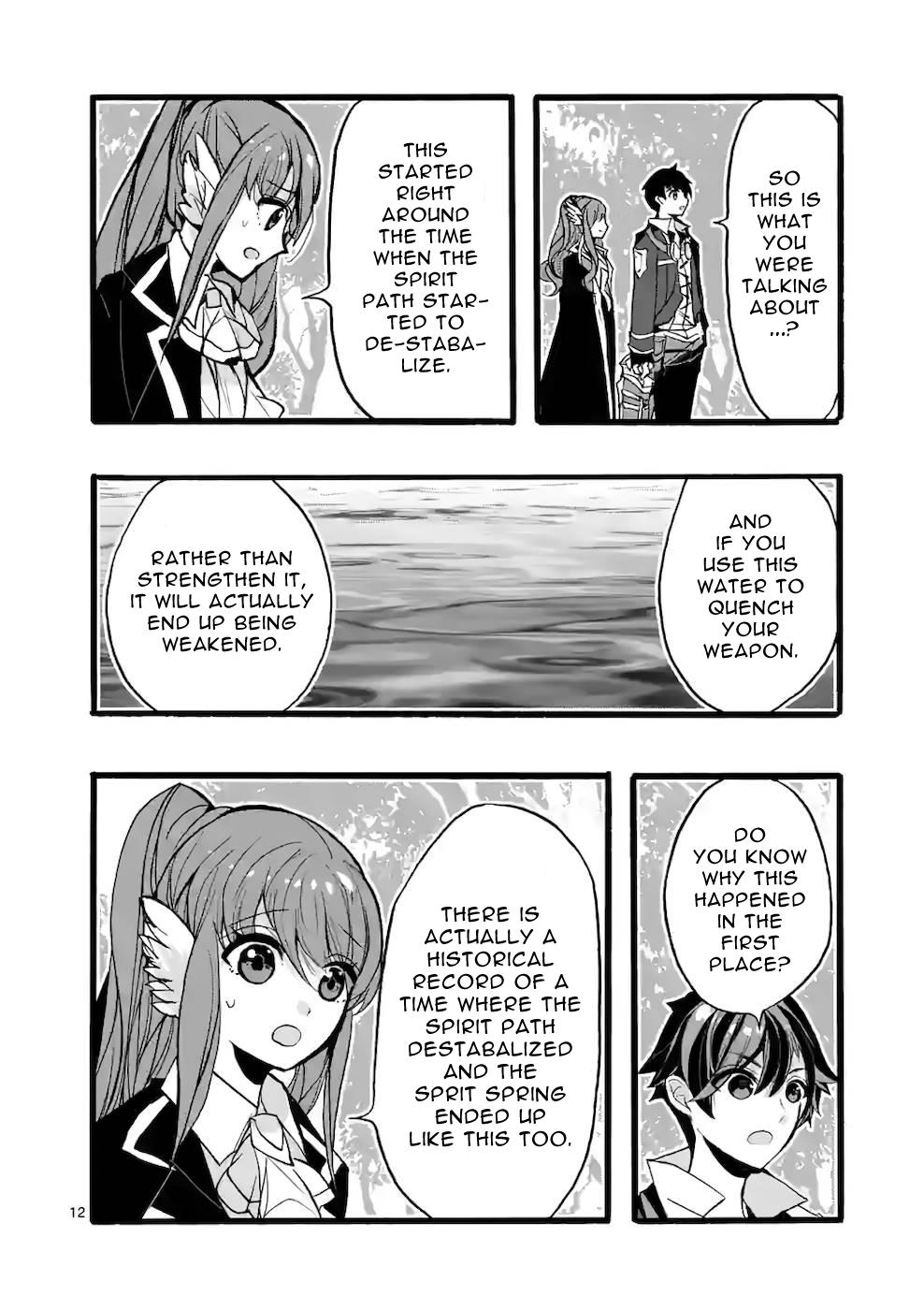 I went from the strongest job, Dragon Knight, to a beginner level job Chapter 44 - Page 12