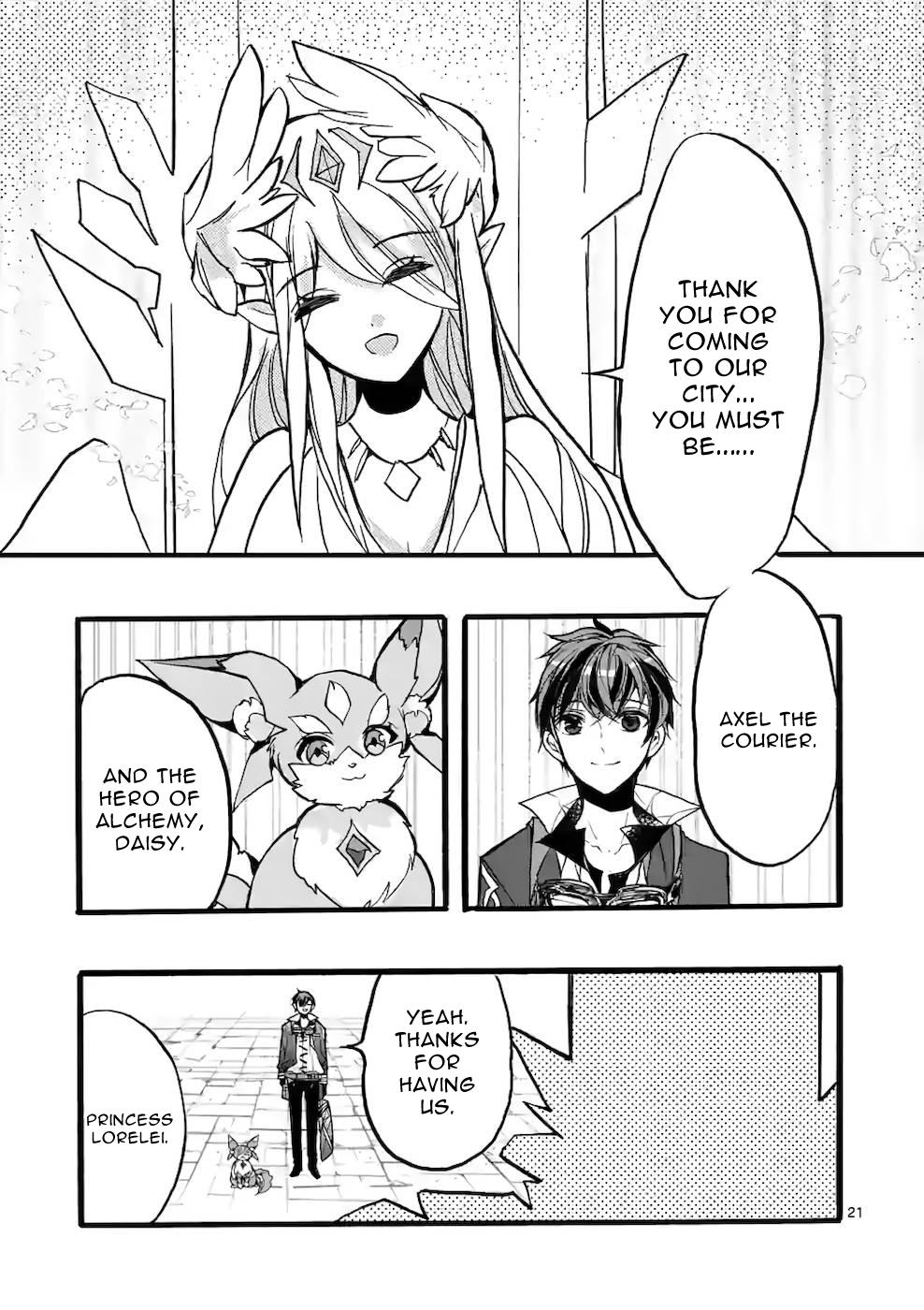 I went from the strongest job, Dragon Knight, to a beginner level job Chapter 44 - Page 21
