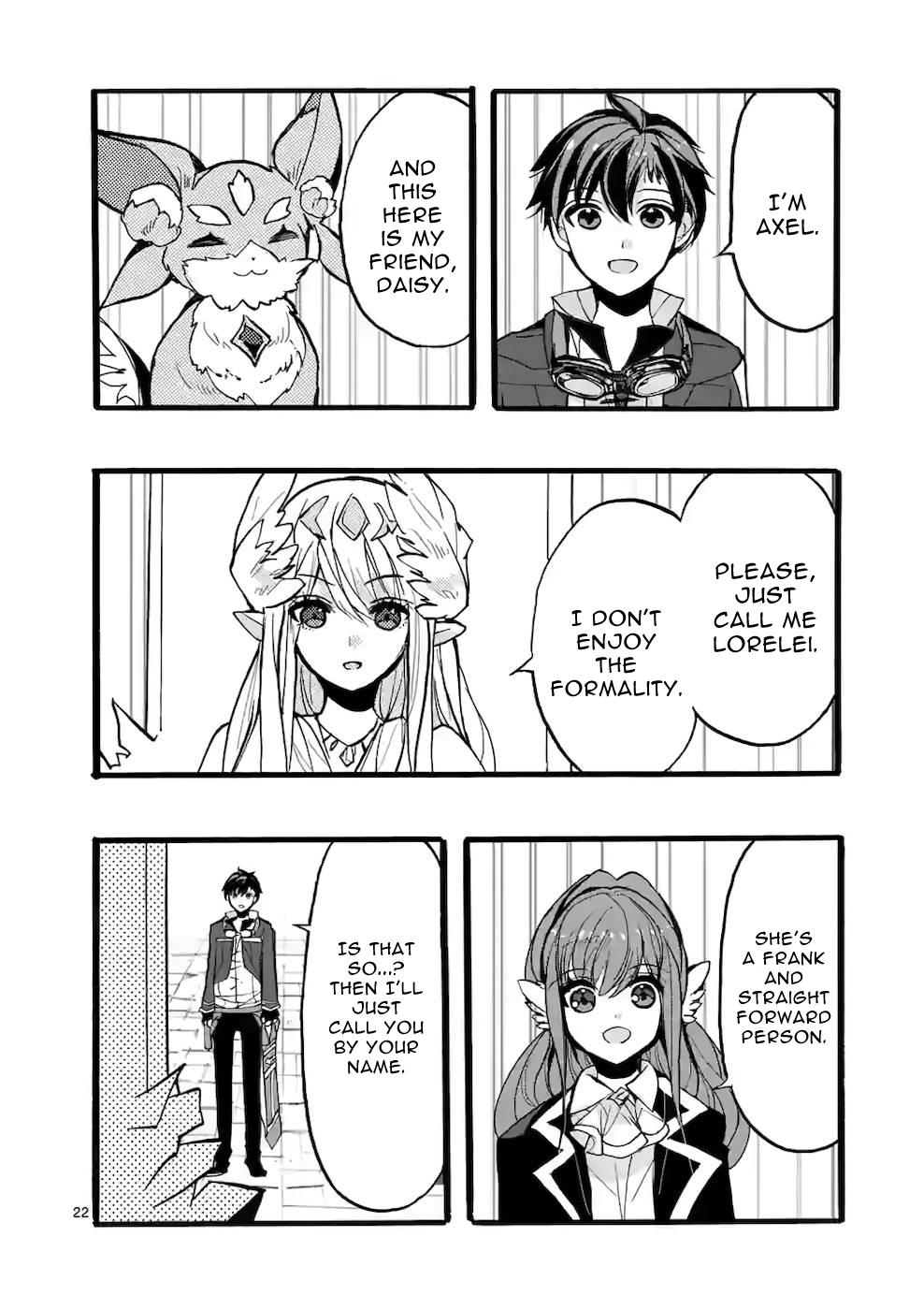 I went from the strongest job, Dragon Knight, to a beginner level job Chapter 44 - Page 22