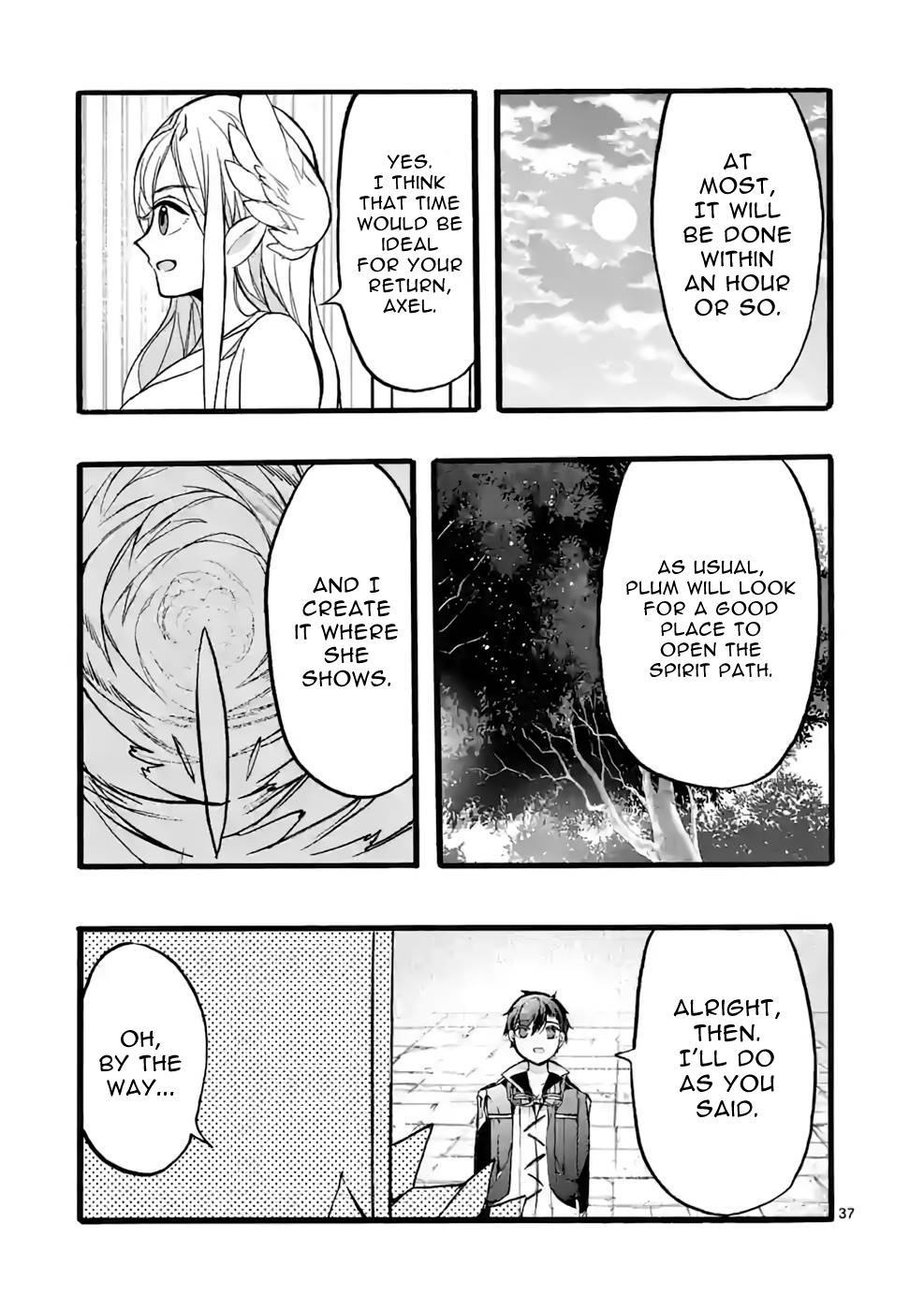 I went from the strongest job, Dragon Knight, to a beginner level job Chapter 44 - Page 37