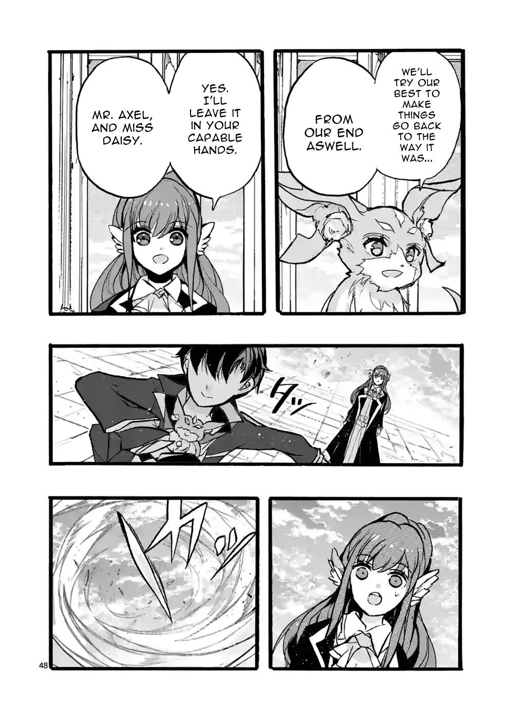 I went from the strongest job, Dragon Knight, to a beginner level job Chapter 44 - Page 48