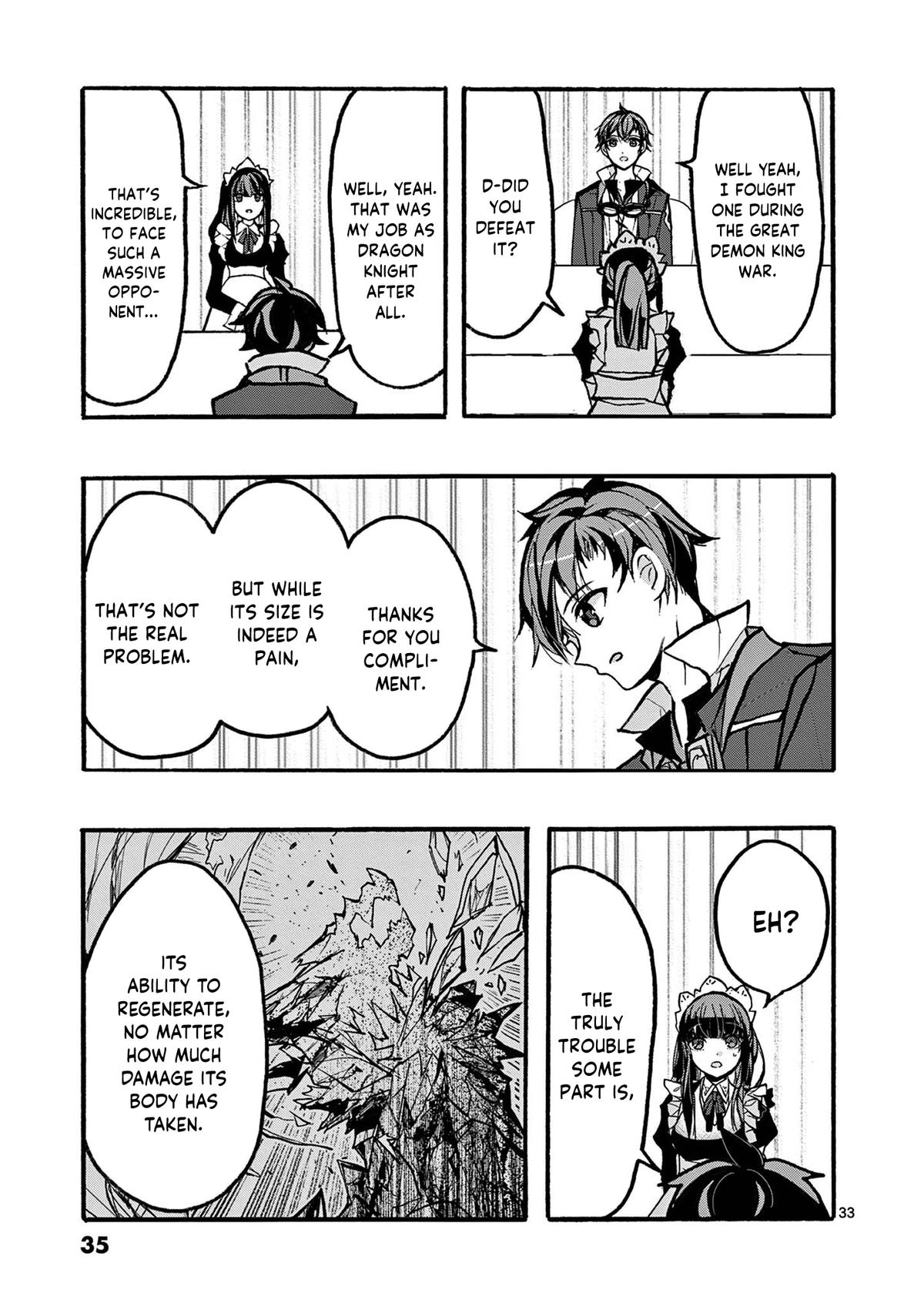 I went from the strongest job, Dragon Knight, to a beginner level job Chapter 45 - Page 37