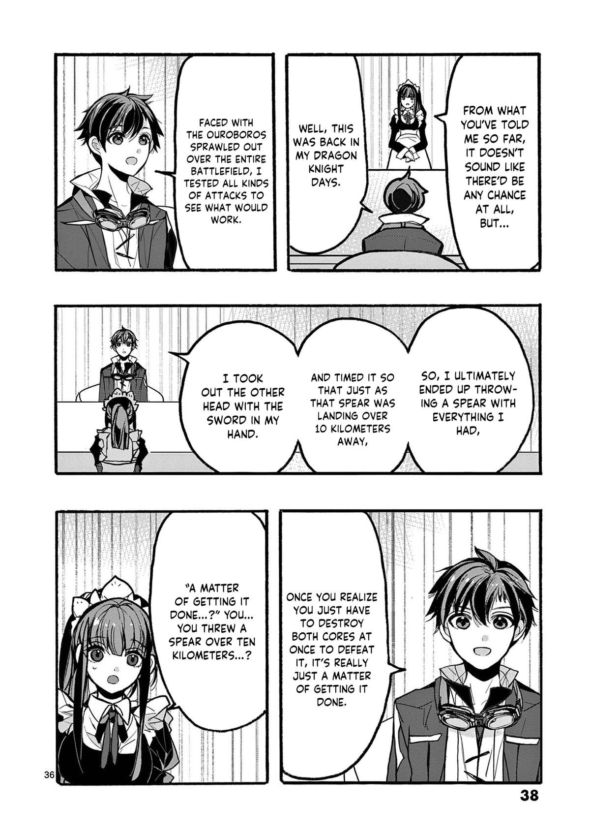 I went from the strongest job, Dragon Knight, to a beginner level job Chapter 45 - Page 40