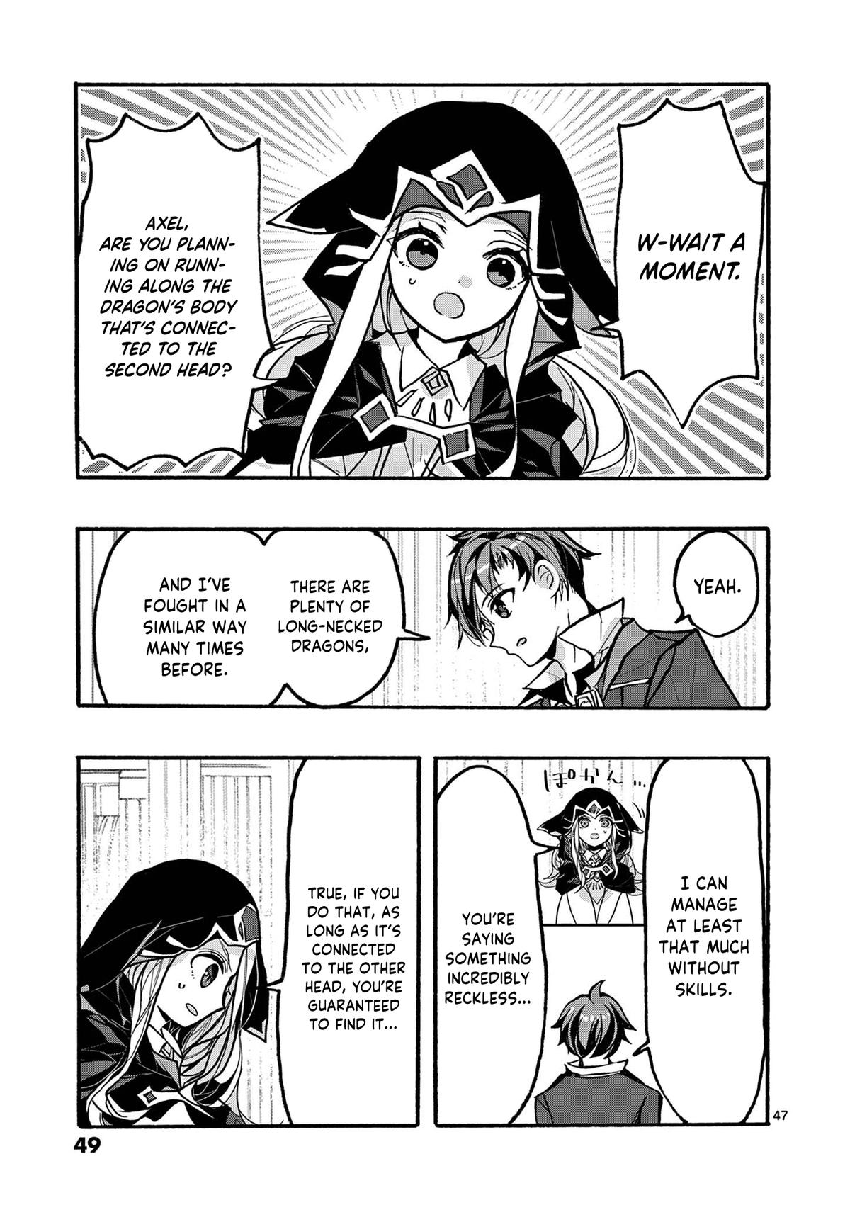 I went from the strongest job, Dragon Knight, to a beginner level job Chapter 45 - Page 51