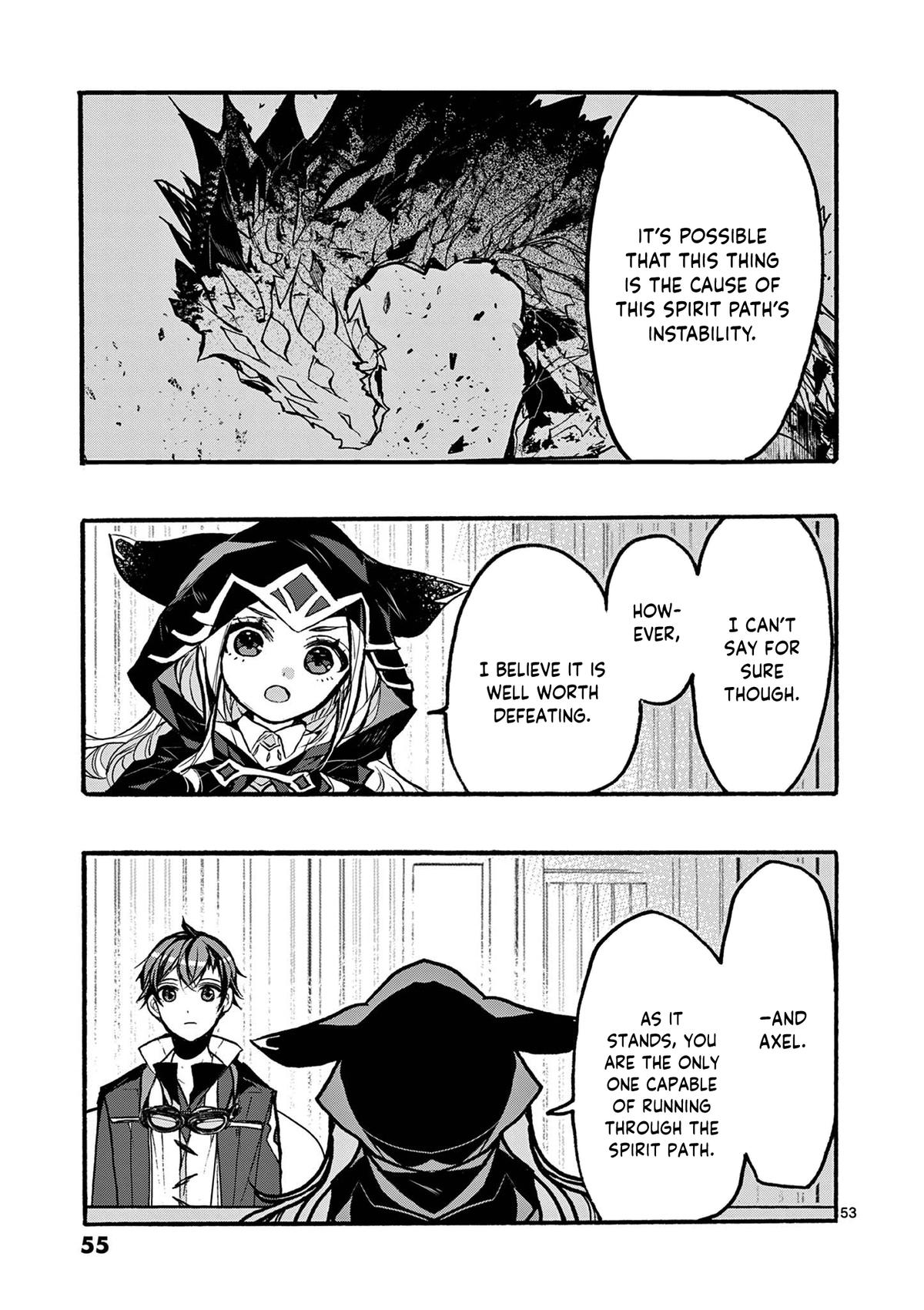 I went from the strongest job, Dragon Knight, to a beginner level job Chapter 45 - Page 57