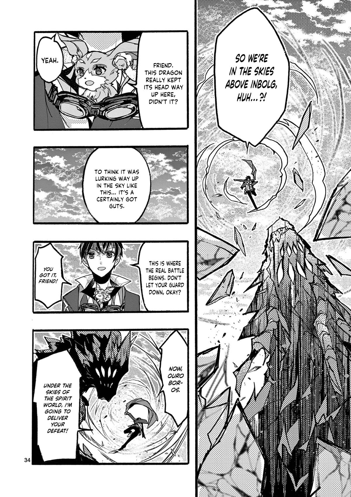 I went from the strongest job, Dragon Knight, to a beginner level job Chapter 46 - Page 35