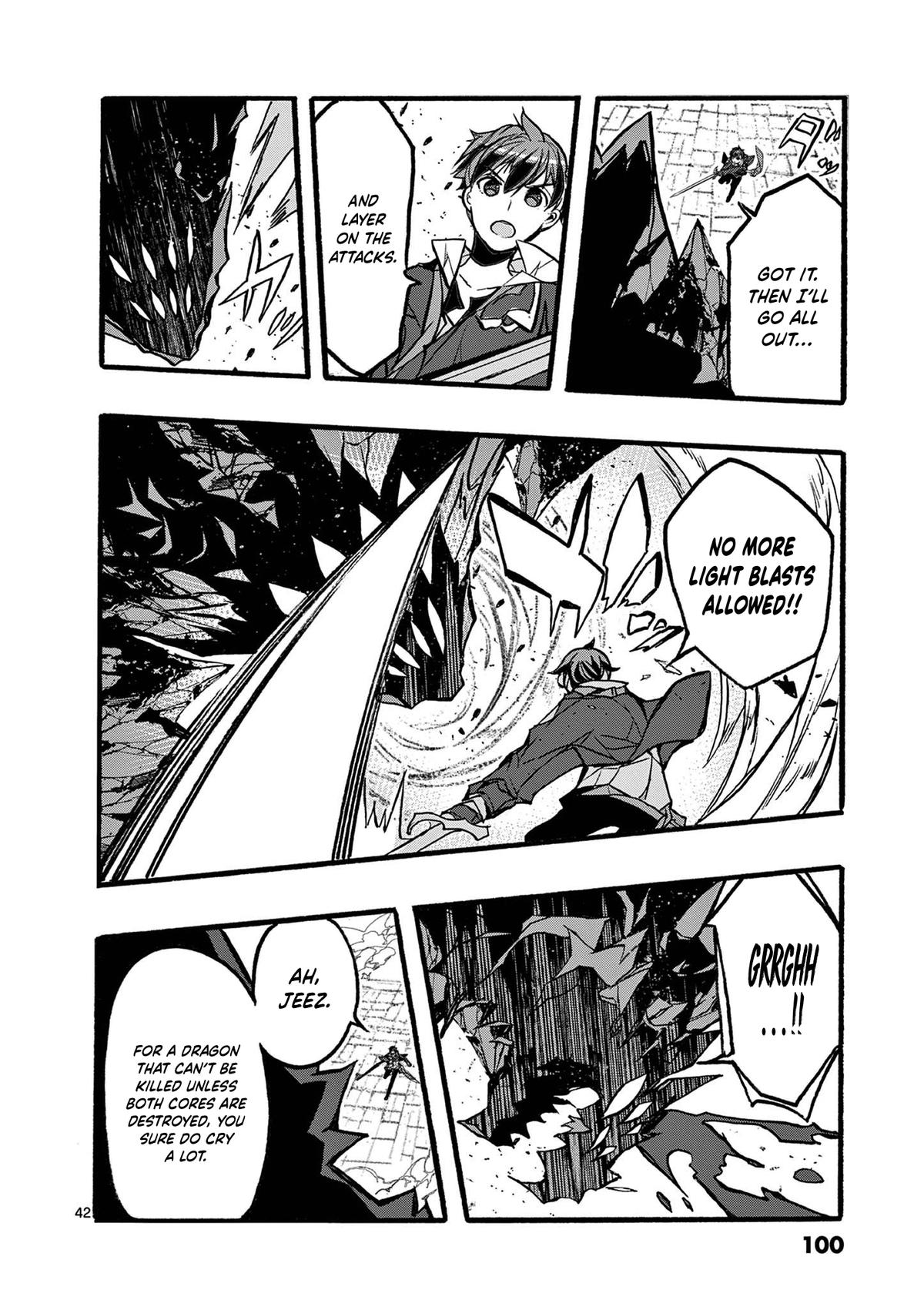I went from the strongest job, Dragon Knight, to a beginner level job Chapter 46 - Page 43