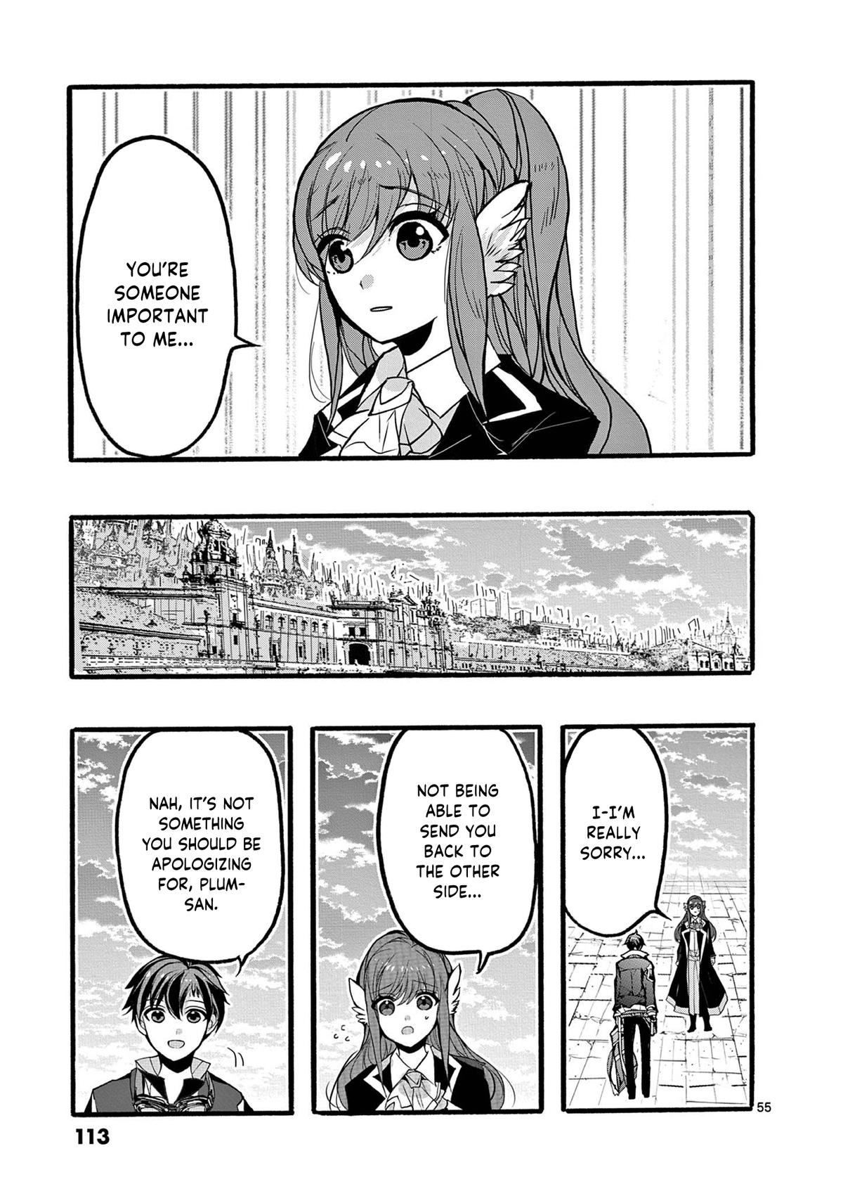 I went from the strongest job, Dragon Knight, to a beginner level job Chapter 46 - Page 55