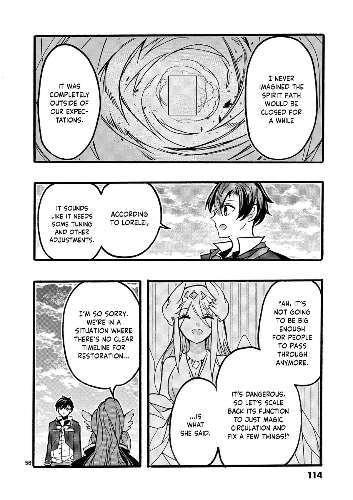 I went from the strongest job, Dragon Knight, to a beginner level job Chapter 46 - Page 56