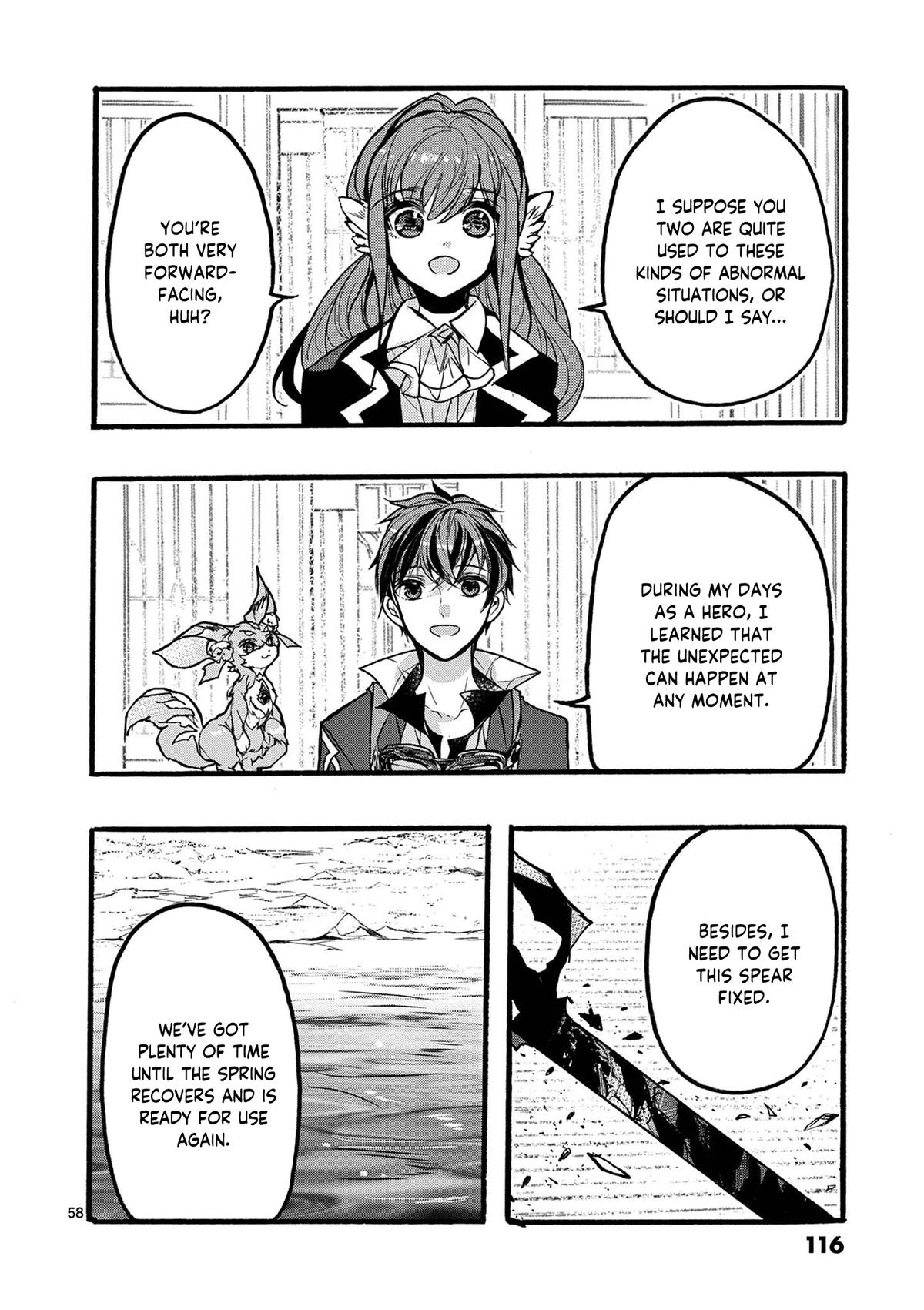 I went from the strongest job, Dragon Knight, to a beginner level job Chapter 46 - Page 58