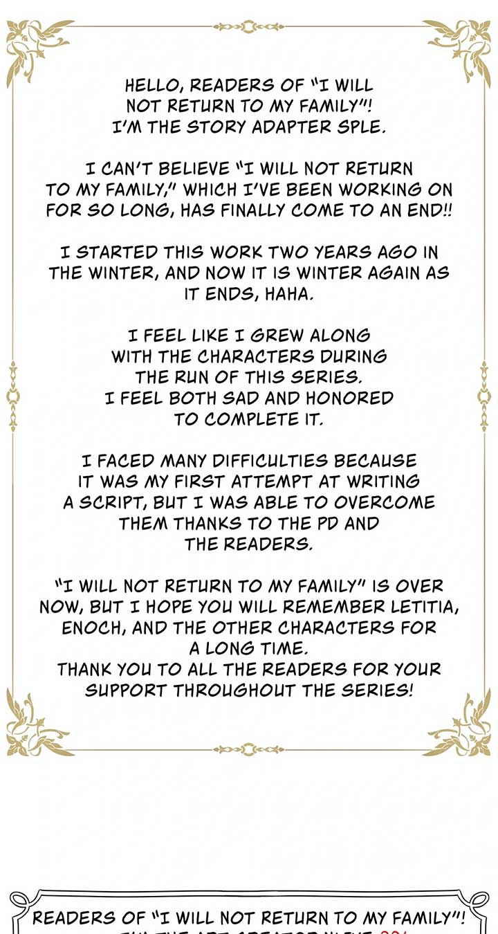 I Won’t Go Back to My Family Who Abandoned Me Chapter 89 - Page 72